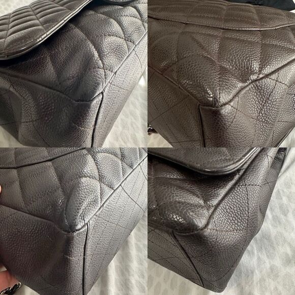 Chanel JUMBO- CAVIAR DOUBLE FLAP - Picture 14 of 16